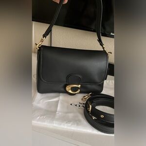 Coach Black Soft Tabby Shoulder Bag